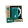 LEAN TOYS Bollitore elettrico a batteria con luce e suoni, elettrodomestici, verde