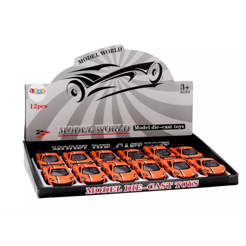 LEAN TOYS Auto sportiva 1:32 frizione arancione