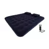 AVENLI XXL Set materassino gonfiabile 203x183x22 cm queensize con pompa a pedale e kit di riparazione