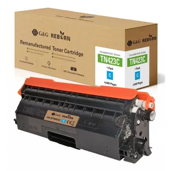 G&G 21189 Cartuccia toner ciano compatibile per Canon i-SENSYS LBP7200Cdn, LBP7210Cdn, LBP7660Cdn, LBP7680Cx, MF8330Cdn, MF8340Cdn, MF8350Cdn, MF8360Cdn, MF8380Cdw, MF8540Cdn, MF8550Cdn, MF8580Cdw (sostituisce CRG-718C)