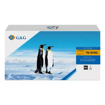 G&G XXL Cartuccia toner compatibile con Brother TN-3610XL