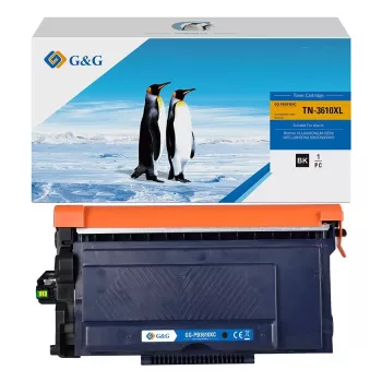 G&G XXL Cartuccia toner compatibile con Brother TN-3610XL