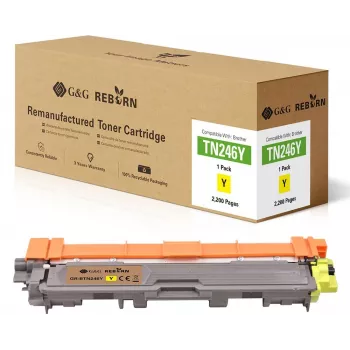 G&G Reborn Toner compatibile con Brother TN-246Y