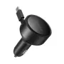 ORICO FC-60-2C caricabatterie auto USB-C avvolgibile 60W - nero