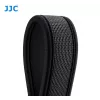 JJC cinghia a tracolla in neoprene per fotocamera, regolabile, nero