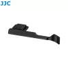 JJC supporto per pollice per fotocamera Fujifilm X-M5 - rinforzo impugnatura in lega di alluminio con montaggio su slitta flash, nero