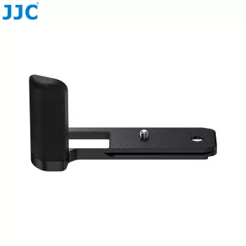 JJC HG-GFX100RF impugnatura in metallo nera per Fujifilm GFX100RF / GFX100S / GFX100 II con piastra Arca-Swiss