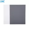JJC GC Series set 2-in-1 di carte di calibrazione fotografica – cartoncino grigio 18% e carta per bilanciamento del bianco, 20 x 25 cm, plastica resistente, con cinturino