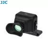 JJC LVF-BF lente d'ingrandimento LCD 3x per Sigma fp / fp L con piastra a sgancio rapido Arca-Swiss e compatibilità Peak Design Capture Clip V3 (nero)