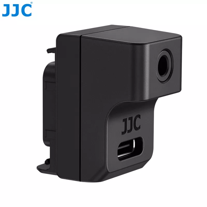 JJC adattatore audio per Insta360 Ace Pro 2 a microfono da 3,5 mm + caricabatterie / AD-ACEP2