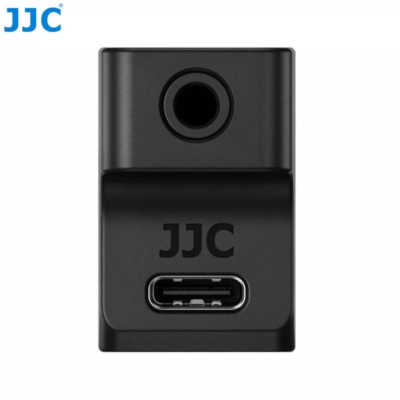 JJC adattatore audio per Insta360 Ace Pro 2 a microfono da 3,5 mm + caricabatterie / AD-ACEP2