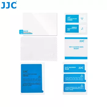 JJC GSP-XE5 protezione in vetro temperato per display LCD Fujifilm X-E5 - durezza 9H, 0,3 mm, bordi arrotondati 2,5D, rivestimento oleofobico, applicazione senza bolle
