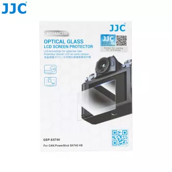 JJC pellicola protettiva in vetro temperato 9H per display Canon PowerShot SX740 HS / SX730 HS