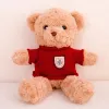 LEAN TOYS peluche mascotte teddy bear maglione rosso beige 40 cm