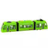 LEAN TOYS tram City Metro con porte, luce e suoni, verde 1:16