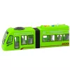 LEAN TOYS tram City Metro con porte, luce e suoni, verde 1:16