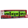 LEAN TOYS tram City Metro con porte, luce e suoni, verde 1:16