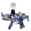 LEAN TOYS blaster per palline gel elettrico graffiti bianco blu