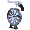 LEAN TOYS set pistole revolver laser con gioco di tiro al bersaglio, luci e suoni