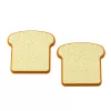 LEAN TOYS tostapane per cucina dei bambini con toast pop-up, giocattolo in legno blu