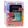 LEAN TOYS salvadanaio cassaforte ATM con luce, suono e codice PIN – nero
