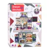 LEAN TOYS cucina giocattolo per bambini con acqua, vapore, luce e suoni, 33 accessori, multicolore