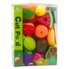 LEAN TOYS set taglia frutta con tagliere e coltello, accessorio educativo per bambini