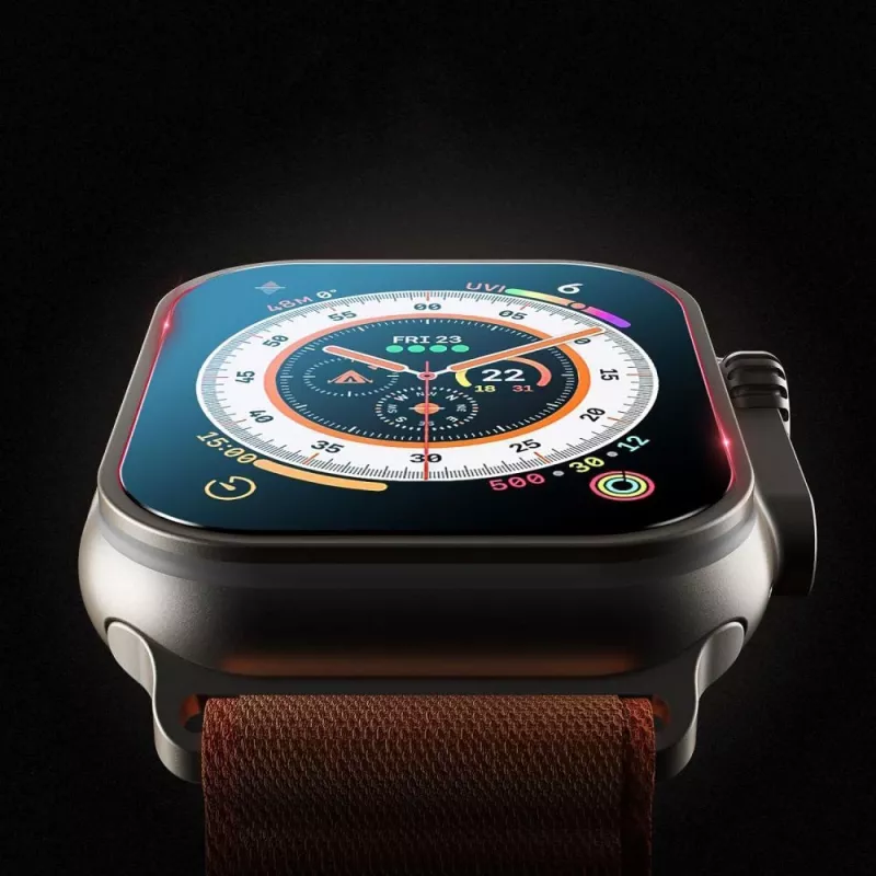 Tech-Protect Easy Set+ protezione display per Apple Watch Ultra 1/2/3 (49 mm), confezione da 2