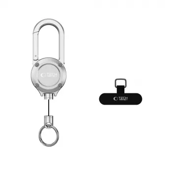 TECH-PROTECT ATH02 Urbanloop supporto antifurto per AirTag argento