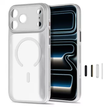 TECH-PROTECT MagPrime cover MagSafe per Apple iPhone 17 Pro / 18 Pro – grigio opaco