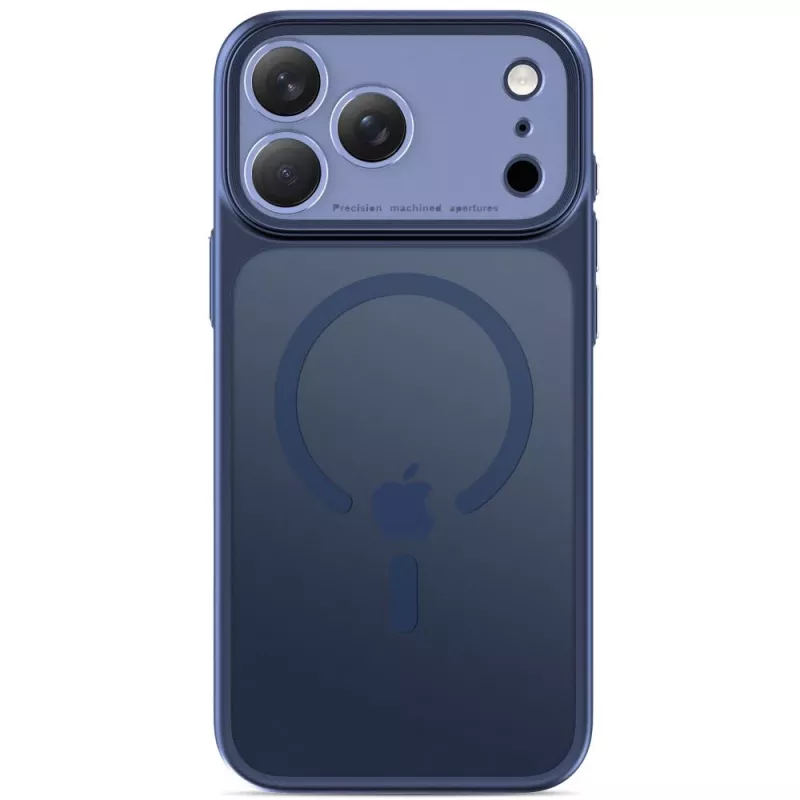 TECH-PROTECT MagPrime cover MagSafe per iPhone 17 Pro / 18 Pro, blu scuro opaco