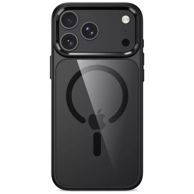 Tech-Protect Magmat cover MagSafe per iPhone 17 Pro / 18 Pro nero/trasparente
