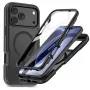Tech-Protect Defense cover MagSafe per iPhone 17 Pro Max / 18 Pro Max, nero opaco