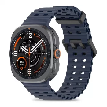 Tech-Protect Iconband Pro bracciale in silicone per Samsung Galaxy Watch Ultra 1/2 47mm blu