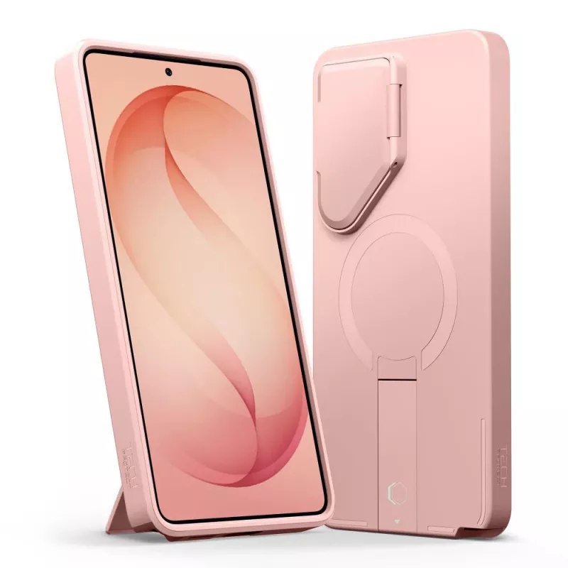 TECH-PROTECT Kevlar Aura custodia MagSafe per Samsung Galaxy S26 Ultra - rosa