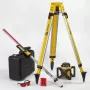 STABILA LAR 160 set laser rotativo 5 pezzi con ricevitore, treppiede, stadia e valigia