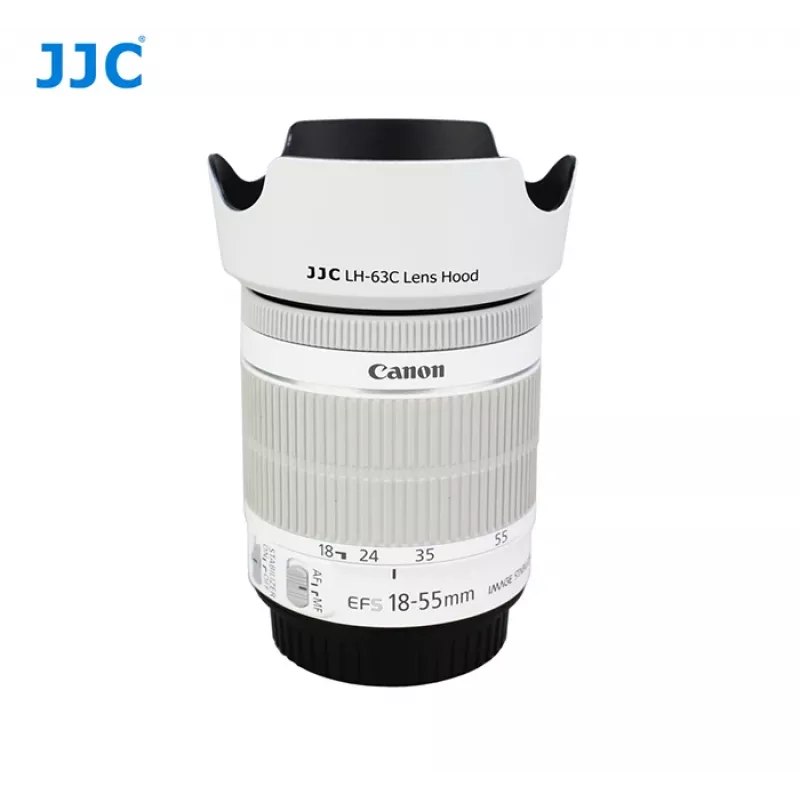 JJC paraluce EW-63C per Canon EF-S 18-55mm - bianco
