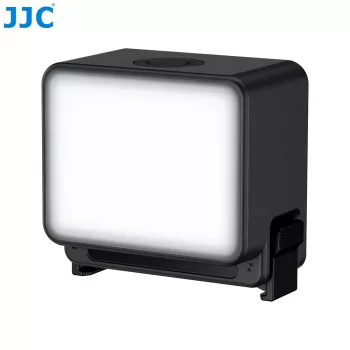 JJC LED-Nano luce video LED per DJI Osmo Action 6 / Osmo Nano, 6500K, 500mAh, USB-C, IPX5