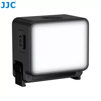 JJC LED-Nano luce video LED per DJI Osmo Action 6 / Osmo Nano, 6500K, 500mAh, USB-C, IPX5