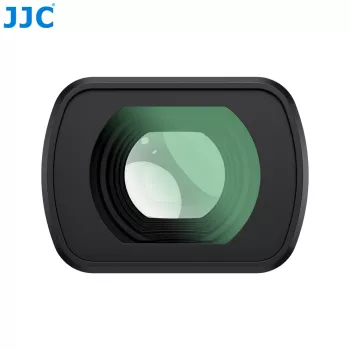 JJC obiettivo grandangolare 0,72x per DJI Osmo Pocket 3 / 4, supporto magnetico, vetro ottico multistrato, nero