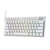 Redragon K632 HORUS Mini tastiera da gaming 60% RGB con filo - bianco