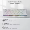Redragon K632 HORUS Mini tastiera da gaming 60% RGB con filo - bianco