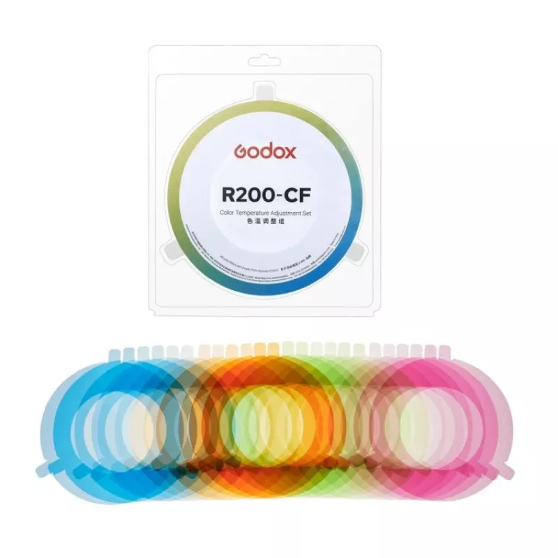 Godox R200-CF set colori per flash anulare R200