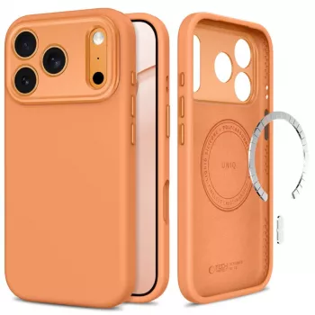 TECH-PROTECT UNIQ MagSafe CC custodia per iPhone 17 Pro Max / 18 Pro Max - Cosmic Orange