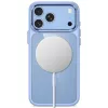 Tech-Protect Magmat MagSafe Clear Case per iPhone 17 Pro / 18 Pro - cornice azzurra