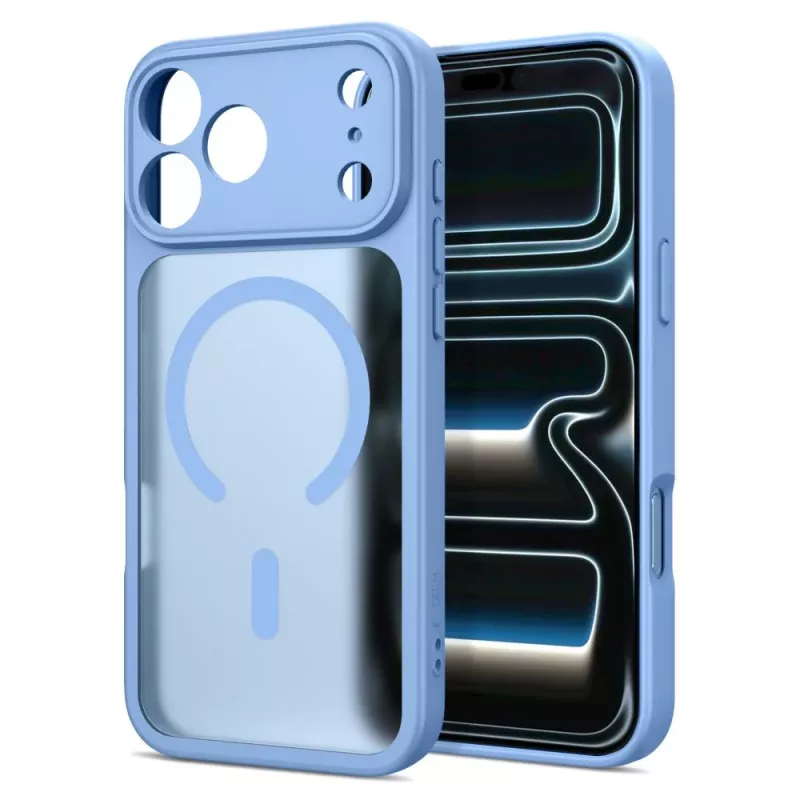 Tech-Protect BasicMag custodia MagSafe per iPhone 17 Pro / 18 Pro opaca azzurra
