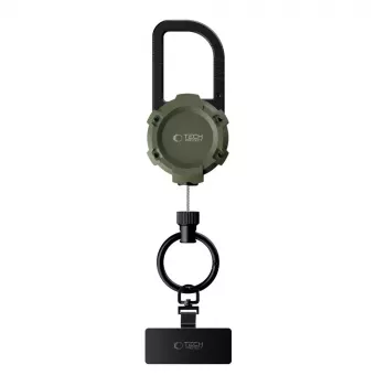 TECH-PROTECT ATH03 Urbanloop supporto antifurto per Apple AirTag, verde militare