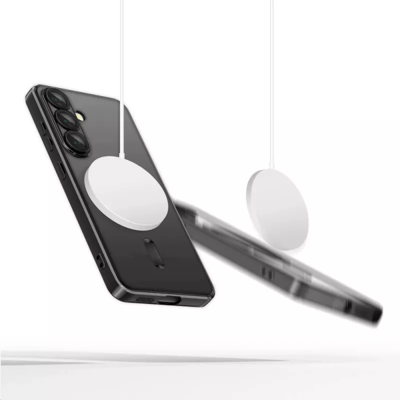 Tech-Protect Magflex custodia MagSafe Galaxy S25 Edge nero lucido