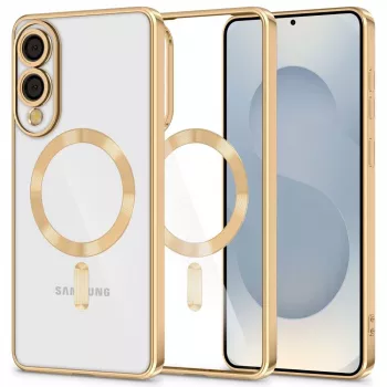 Tech-Protect Magflex custodia MagSafe Samsung Galaxy S25 Edge oro lucido
