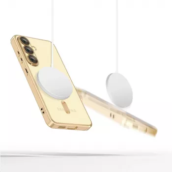 Tech-Protect Magflex custodia MagSafe Samsung Galaxy S25 Edge oro lucido